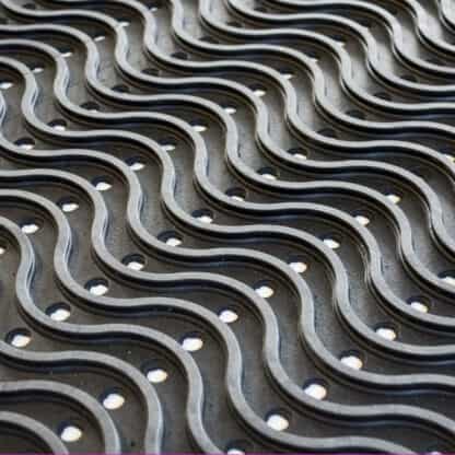 3 x 5 Foot Commercial Rubber Scraper Mat