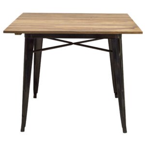 Dining Table 36″ x 36″ with Rosewood Top