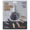 Deflators Set with 2 Inch Tire Pressure Gauge 13 Piece Set