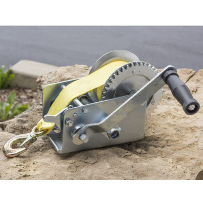 Hand Winch with Hook 2500 lbs Capacity