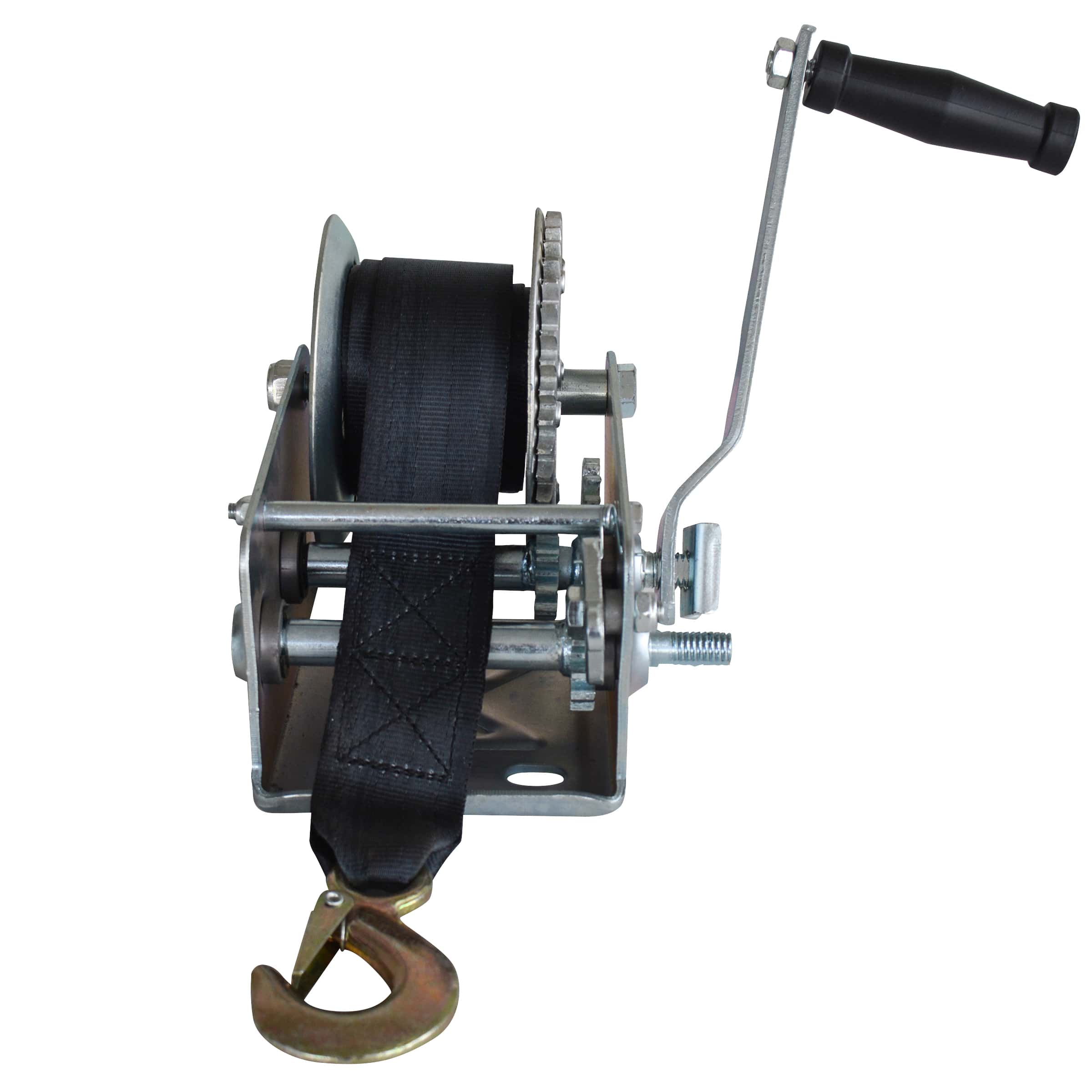 800LB - 2500LB Hand Winch with Hook