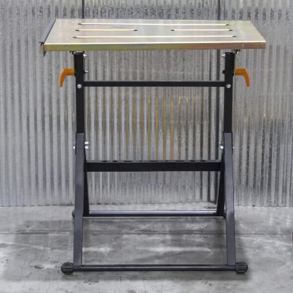 Adjustable Flameproof Steel Welding Table