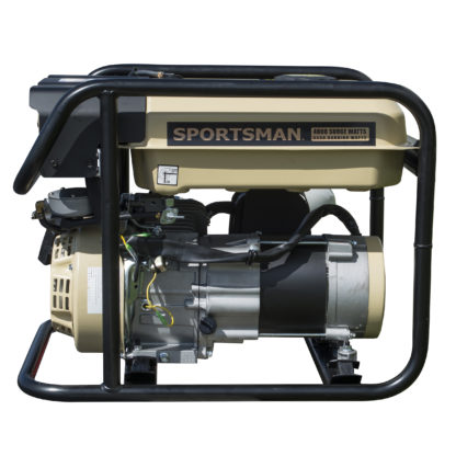 4000 Watt Dual Fuel Generator Side View