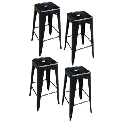 30 in. Metal Bar Stool