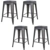 Gunmetal Loft Bar Stool