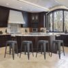 Gunmetal Loft Bar Stool