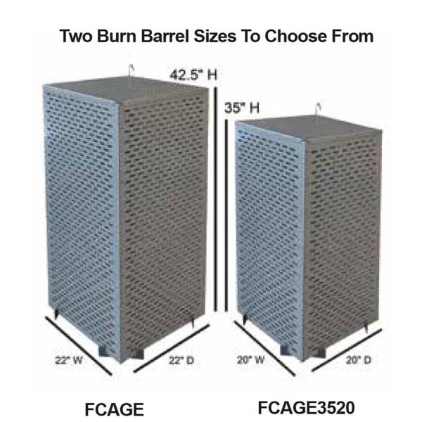 Stainless Steel Folding Burn Cage and Fire Pit Screen
