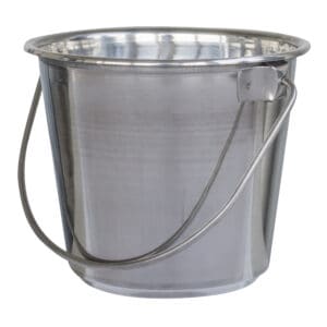 1 Quart Stainless Steel Bucket 12 Piece Set