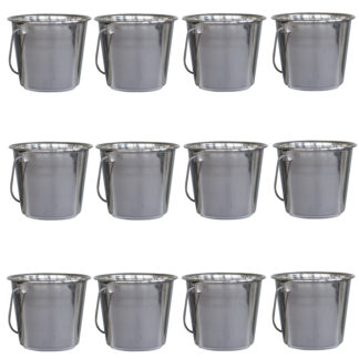 Stainless Steel Quart Buckets