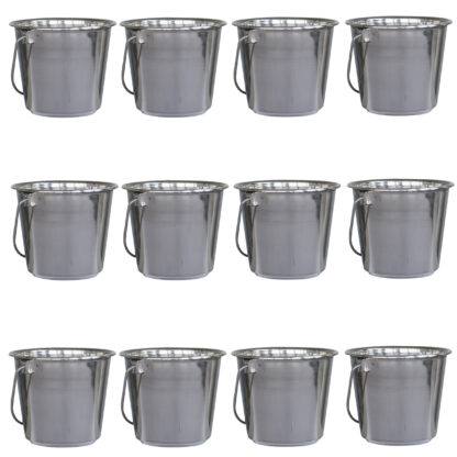 Stainless Steel Quart Buckets