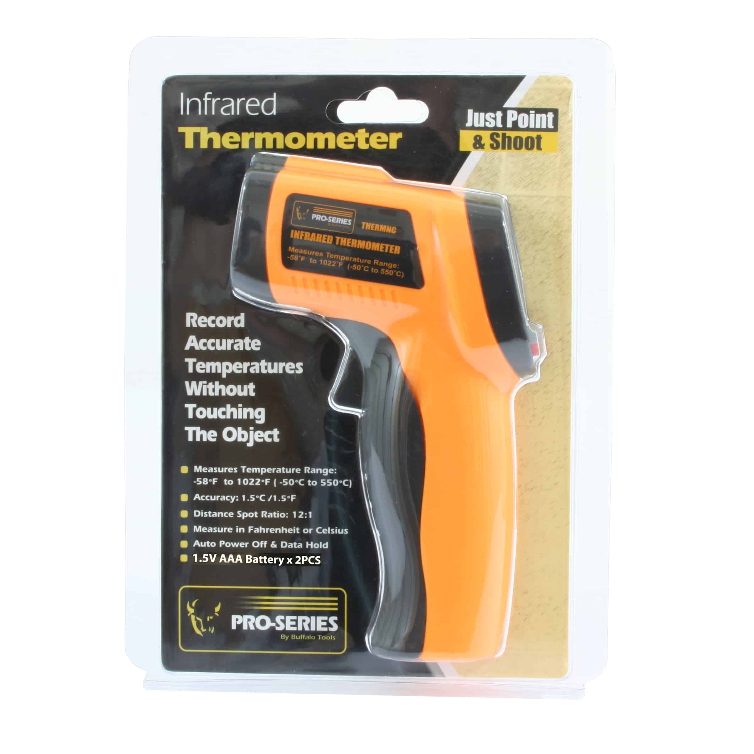 Infrared Food Thermometer with Laser Sighting