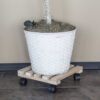 Wood Caddie Plant Holder