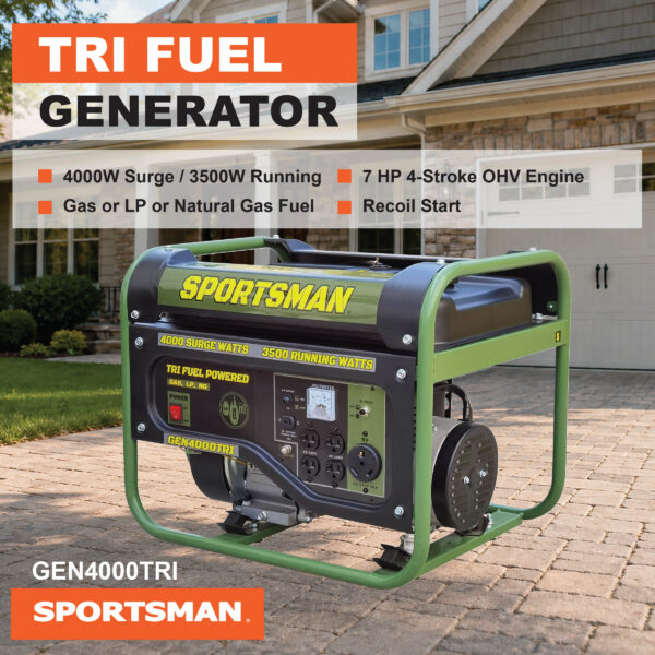 Tri Fuel Generator from Sportsman
