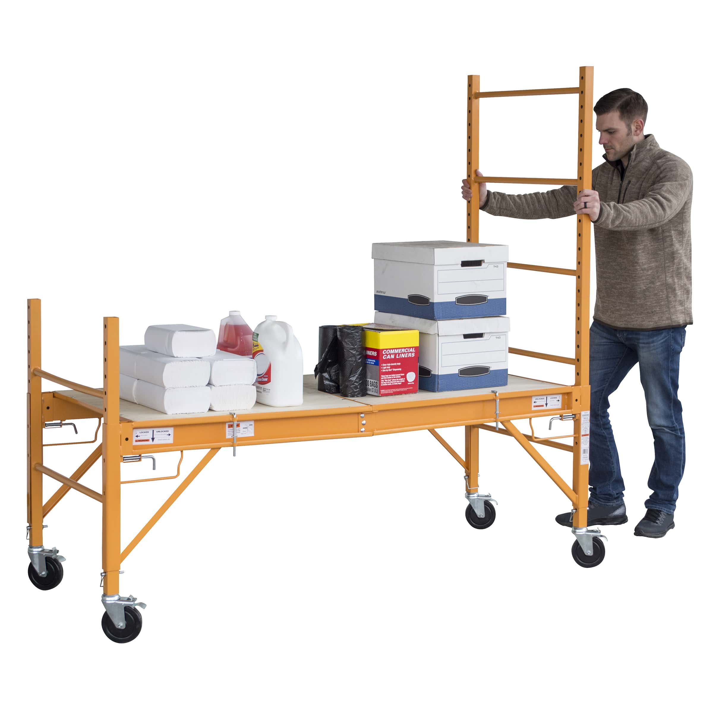 Adjustable Rolling Scaffold