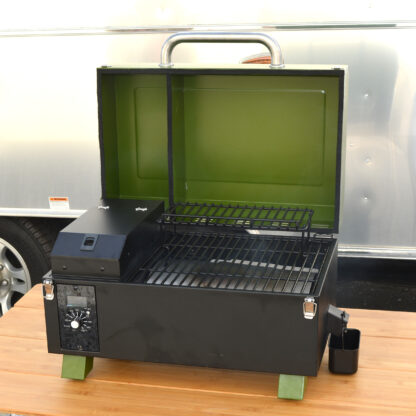Portable Electric Start Wood Pellet Grill Smoker