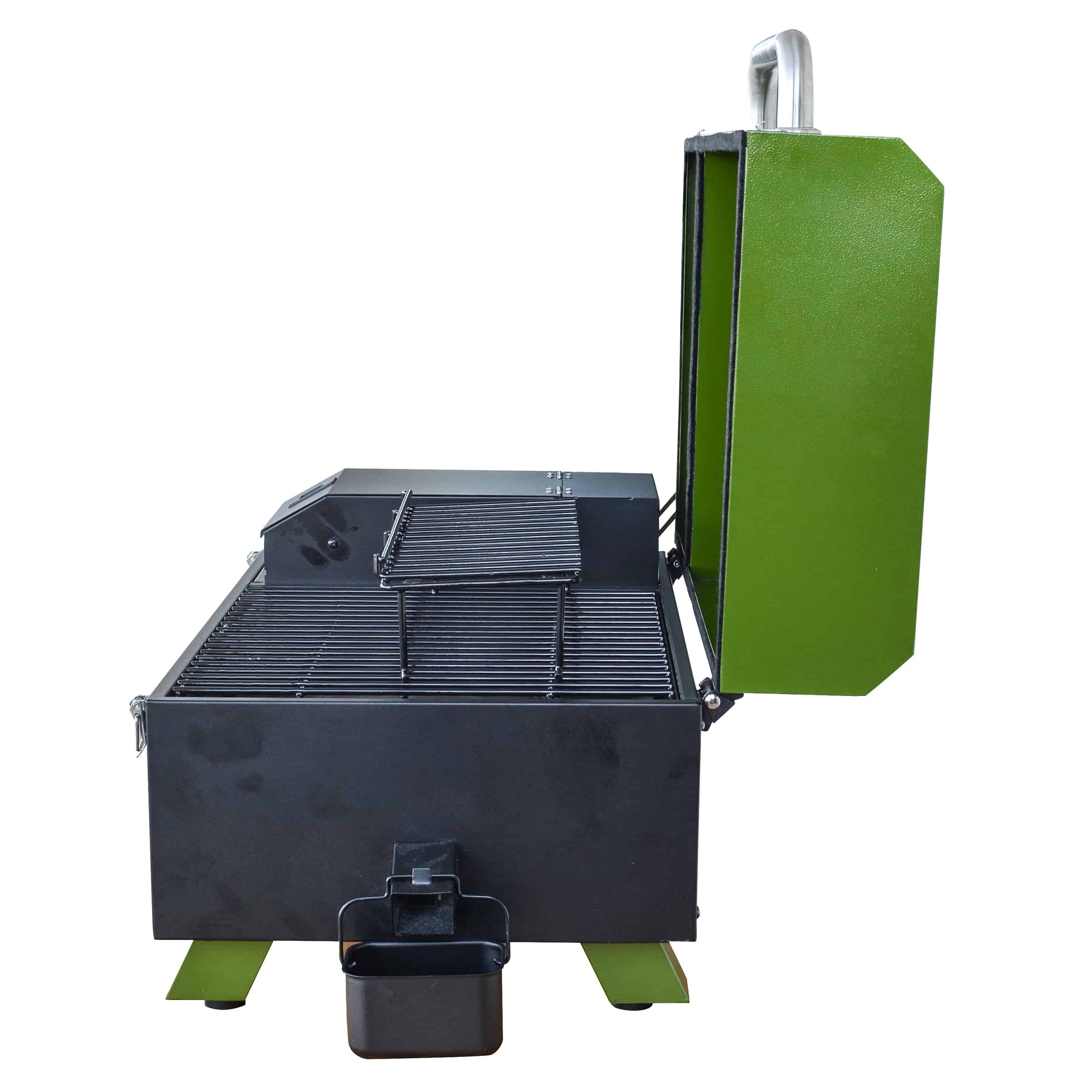 Buffalo Outdoor Pwpg256 Portable Electric Start Wood Pellet Grill, Green