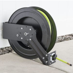 Auto Retractable 100' Air Hose Reel Ceiling Wall Mount &100ft