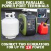 2200 Watt Duel Fuel Inverter Generator