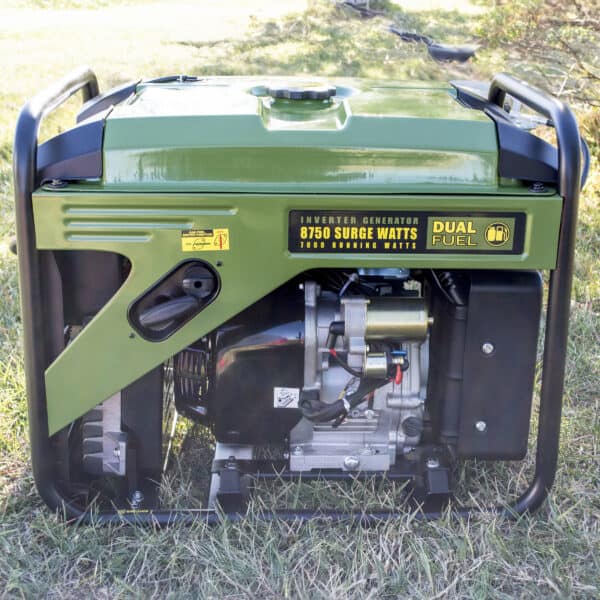 8,750 Surge Watt Dual Fuel Inverter Generator w/CO Warning