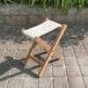 Acacia Wood Folding Foot Rest