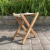 Acacia Wood Folding Foot Rest