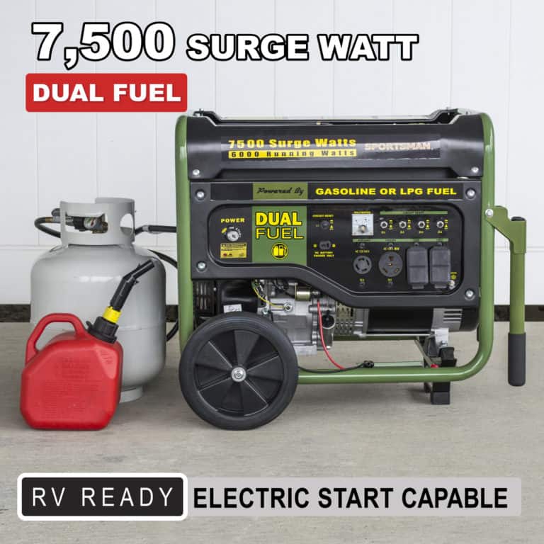 Dual Fuel Generator