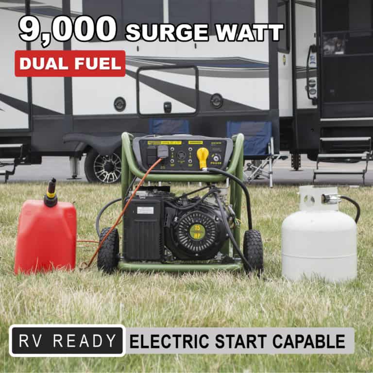 Dual Fuel Generator