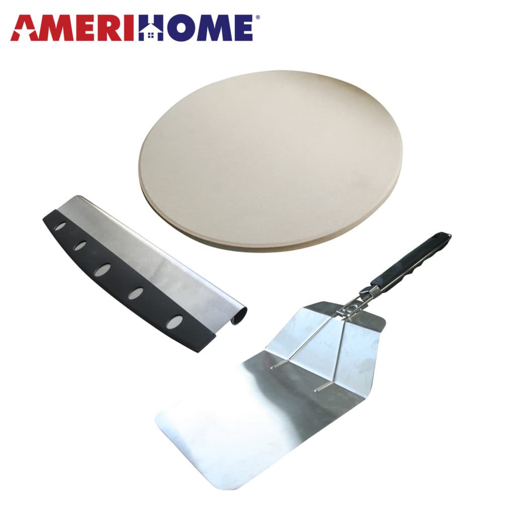 Le Regalo 3 Piece Pizza Stone Set