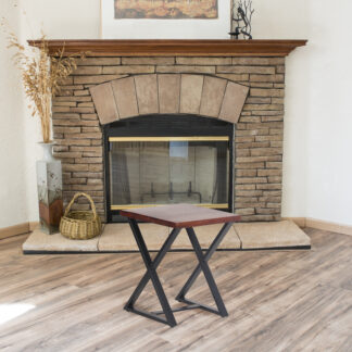 Cross Leg Side Table