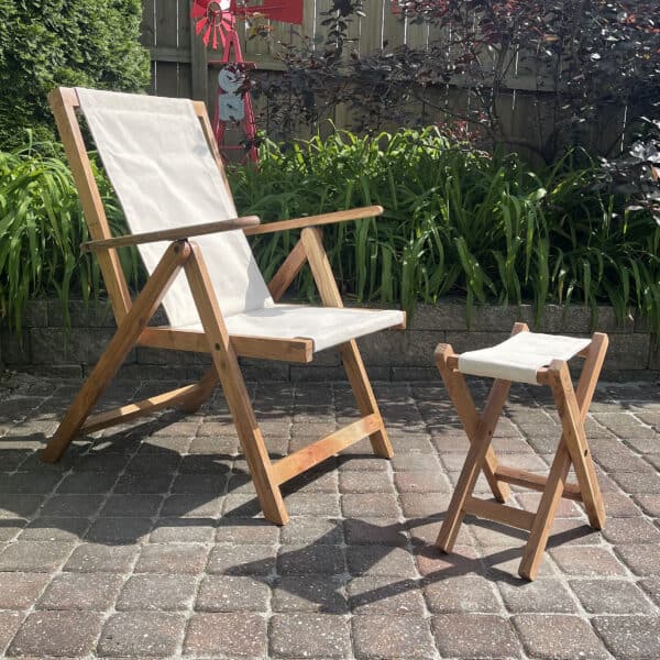 Wood Folding Deck Chair