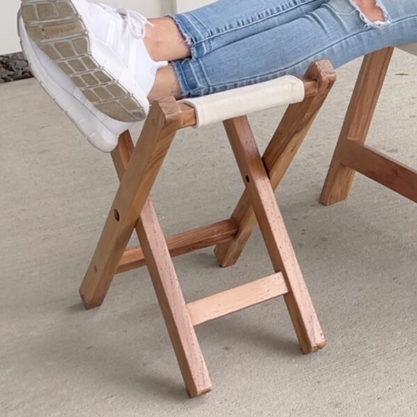 Wood Folding Foot Rest