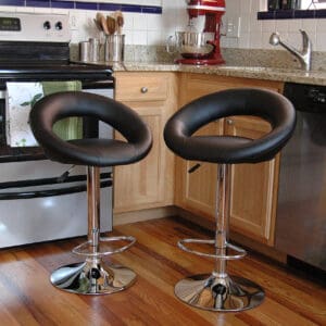 Black Classic Bar Stools