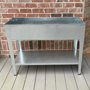 Galvanized Metal Raised Garden Planter