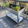 Galvanized Metal Raised Garden Planter