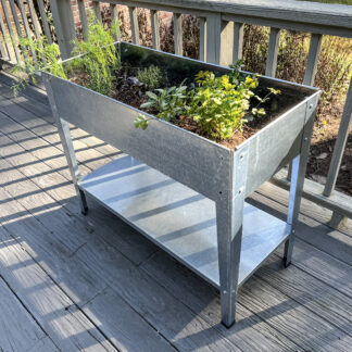 Galvanized Metal Planter