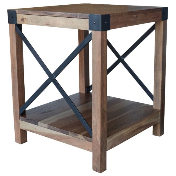 Wood Side Table