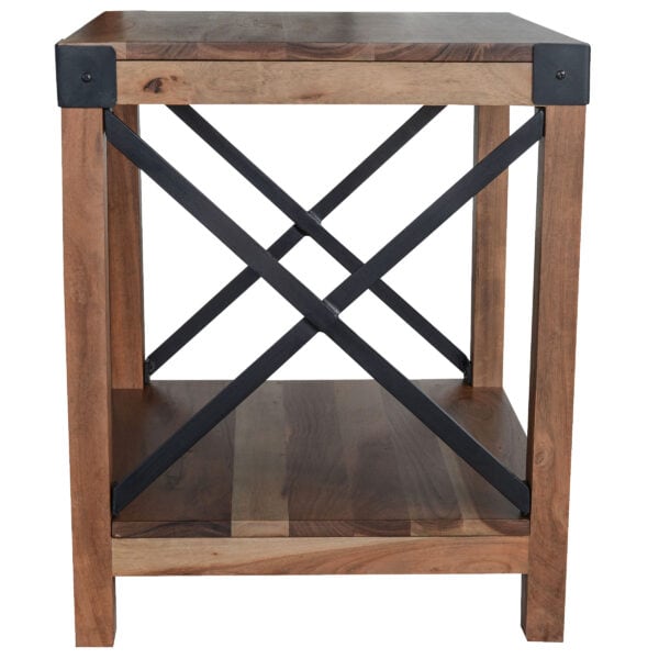 Wood Side Table