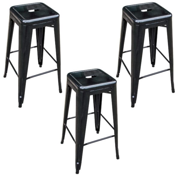 Metal Loft Bar Stool - AmeriHome