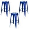 Metal Loft Bar Stool - AmeriHome