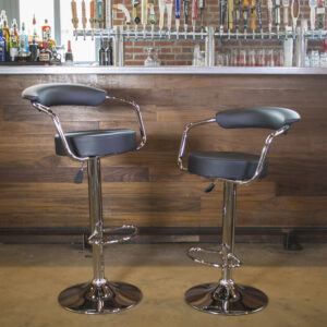 2 Piece Set Classic Bar Stools