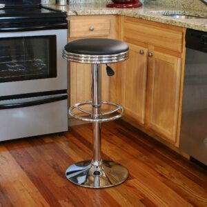 AmeriHome Retro Soda Shop Bar Stool