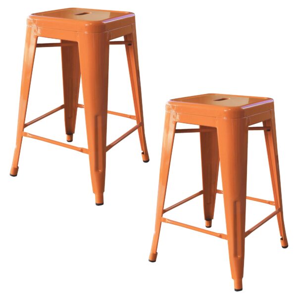 24 Inch Metal Loft Bar Stools