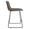 Faux Leather Pub Height Chair