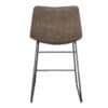 Faux Leather Pub Height Chair