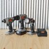 Impact Driver, Drill, Flashlight