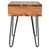 Wood Side Table