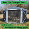 Pop Up Canopy Tent 11 ft x 11 ft