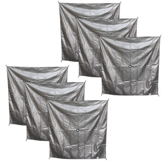 Solid Side Pieces for Screened Pop Up Shade Tent – 6 Sections