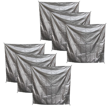 Solid Side Pieces for Screened Pop Up Shade Tent – 6 Sections