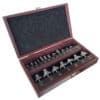 20 Piece Router Bit Set in Wood Box